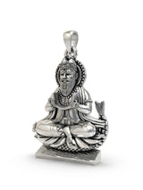 Bhagwan Jhulelal Sterling Silver Pendant