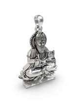 Bhagwan Jhulelal Sterling Silver Pendant