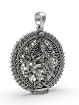 Nataraja Sterling Silver Pendant