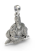 Shri Guru Nanak Devotional Sterling Silver Pendant