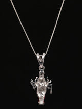 Mata Shadi Goddess Durga Sterling Silver Pendant