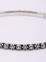 Sterling Silver Bangles Pair in Polished Finish