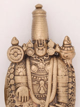 Lord Venkateswara Brass Devotional Brooch