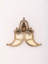 Lord Venkateshwara Tiger Nail Brass Brooch