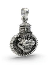 Narasimha Face Sterling Silver Pendant