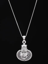 Narasimha Face Sterling Silver Pendant