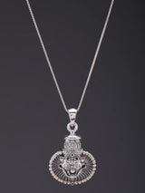 Narasimha Face Sterling Silver Pendant