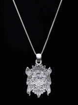 Lord Jagannath Sterling Silver Nose Pin