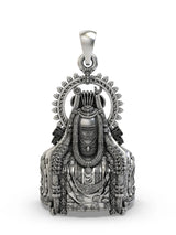Arunachalesvara Lord Shiva Sterling Silver Pendant