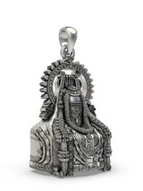 Arunachalesvara Lord Shiva Sterling Silver Pendant