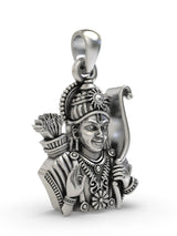 Lord Ram Sterling Silver Pendant for Men and Women