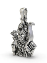 Lord Ram Sterling Silver Pendant for Men and Women