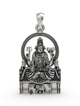 Sri Mannamma Devi Folk Deity Sterling Silver Pendant