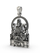 Sri Mannamma Devi Folk Deity Sterling Silver Pendant