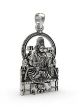 Sri Mannamma Devi Folk Deity Sterling Silver Pendant