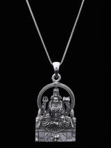 Sri Mannamma Devi Folk Deity Sterling Silver Pendant