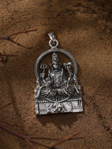 Sri Mannamma Devi Folk Deity Sterling Silver Pendant