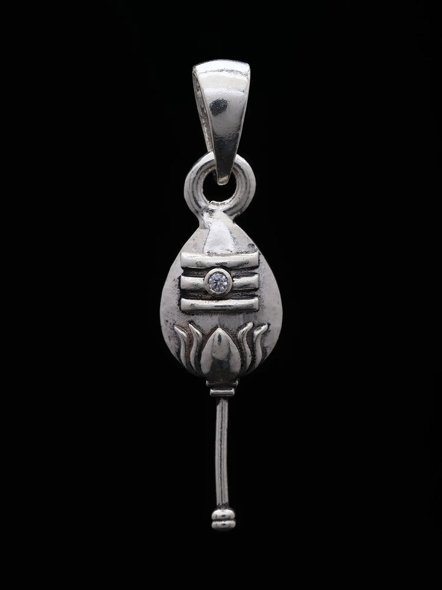 Lord Murugan Vel Sterling Silver Pendant