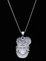Shree Khatu Shyam Devotional Sterling Silver Pendant