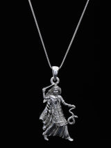 Mogul Devi Sterling Silver Pendant with Antique Finish