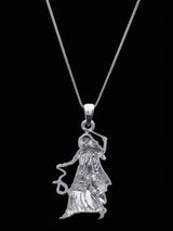 Mogul Devi Sterling Silver Pendant with Antique Finish