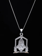 Shree Khatu Shyam Devotional Sterling Silver Pendant