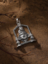 Shree Khatu Shyam Devotional Sterling Silver Pendant
