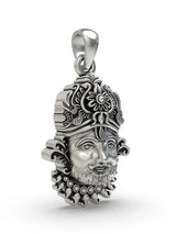Khatu Shyam Sterling Silver Pendant