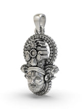 Shree Khatu Shyam Devotional Sterling Silver Pendant
