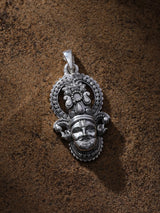 Shree Khatu Shyam Devotional Sterling Silver Pendant