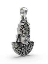 Shree Khatu Shyam Devotional Sterling Silver Pendant
