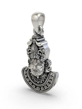 Shree Khatu Shyam Devotional Sterling Silver Pendant