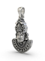 Shree Khatu Shyam Devotional Sterling Silver Pendant