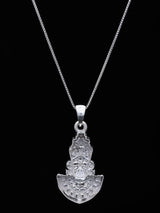 Shree Khatu Shyam Devotional Sterling Silver Pendant
