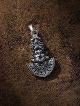Shree Khatu Shyam Devotional Sterling Silver Pendant