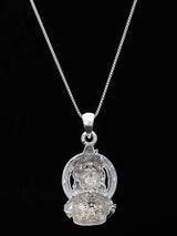 Ram Lalla Face Vintage Polish Sterling Silver Pendant