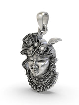 Shrinathji Face Sterling Silver Pendant