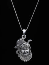 Shrinathji Face Sterling Silver Pendant