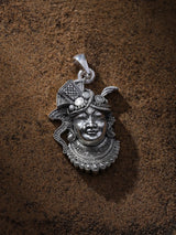 Shrinathji Face Sterling Silver Pendant