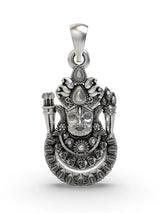 Shree Khatu Shyam Devotional Sterling Silver Pendant