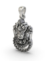 Shree Khatu Shyam Devotional Sterling Silver Pendant