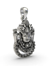 Shree Khatu Shyam Devotional Sterling Silver Pendant