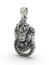Shree Khatu Shyam Devotional Sterling Silver Pendant