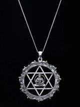 Sri Yantrodharaka Hanuman Sterling Silver Pendant