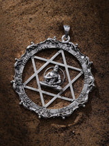 Sri Yantrodharaka Hanuman Sterling Silver Pendant
