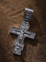 Sterling Silver Jesus Crucifix Cross Pendant