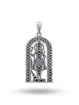 Antique Finish Ram Lalla Sterling Silver Pendant