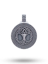 Tree of Life Sterling Silver Antique Finish Pendant