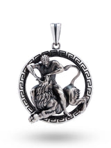 Hercules and the Nemean Lion Sterling Silver Pendant