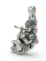 Bal Gopal Sterling Silver Pendant